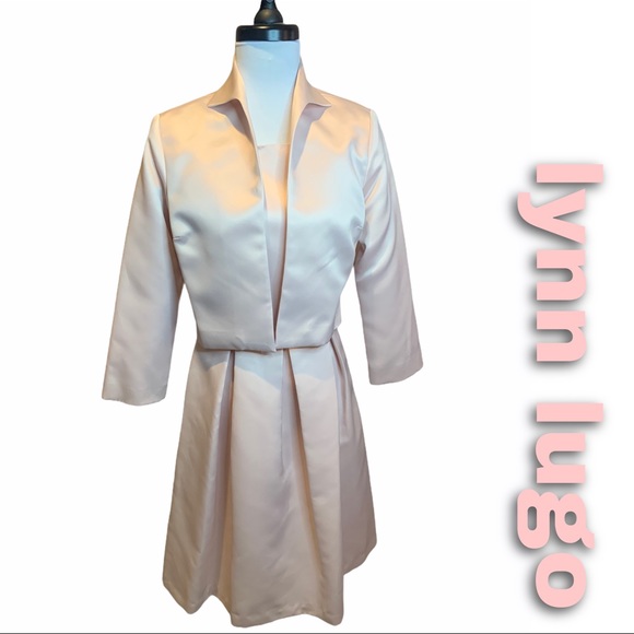 Lynn Lugo Dresses & Skirts - Lynn Lugo Satin Special Occasion Dress & Jacket